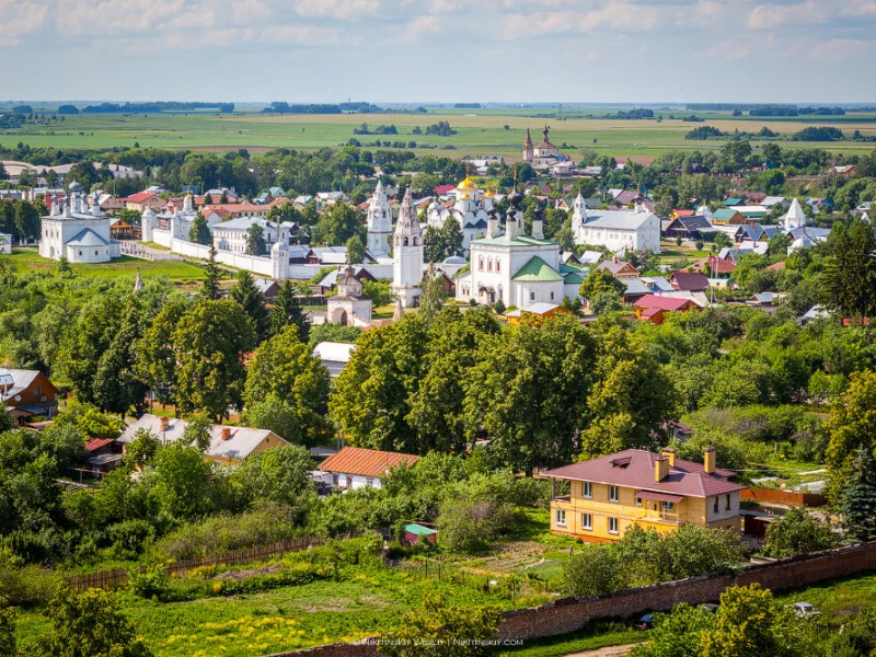 Вид на г. Суздаль