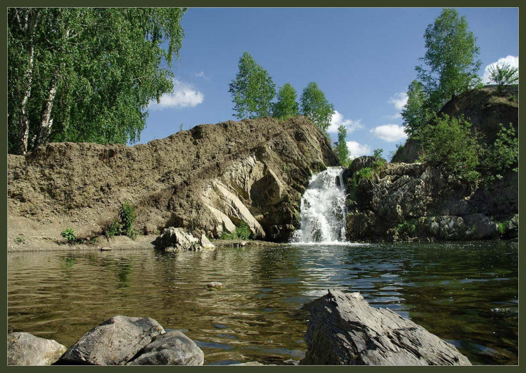 Водопад на реке Бердь