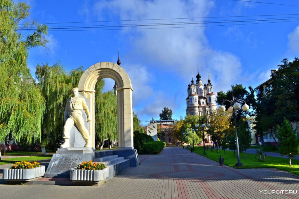 памятник солдату "Вечная память"в Калуге